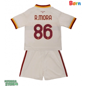 AS Roma Rodrigo Mora #86 Replika Babytøj Udebanesæt Børn 2026-27 Kortærmet (+ Korte bukser)